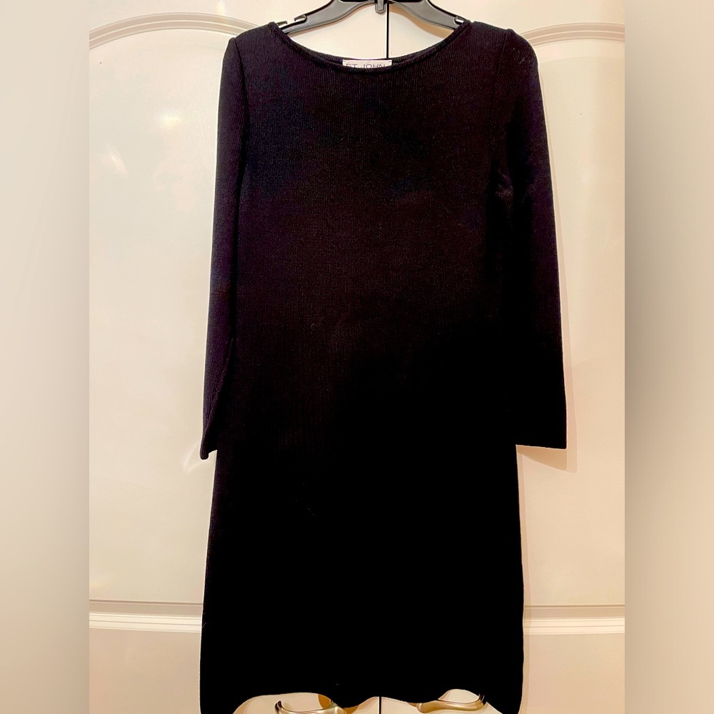 St John Essentials knit dress worn once size 4